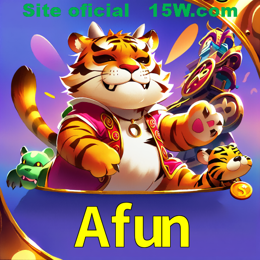 Imagem promocional da Afun mostrando a plataforma e suas vantagens